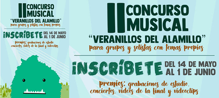 La Junta convoca la segunda edición del concurso musical “Veranillos del Alamillo” para cantantes y grupos emergentes