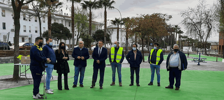 La Consejería de Fomento concluye las obras de reurbanización de Tirso de Molina en Linares