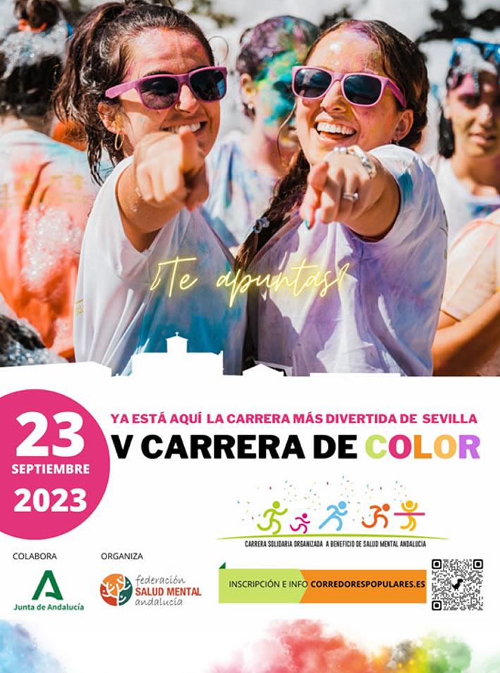 El Alamillo se llenará de colorido el sábado 23 durante la quinta Carrera por la Salud Mental