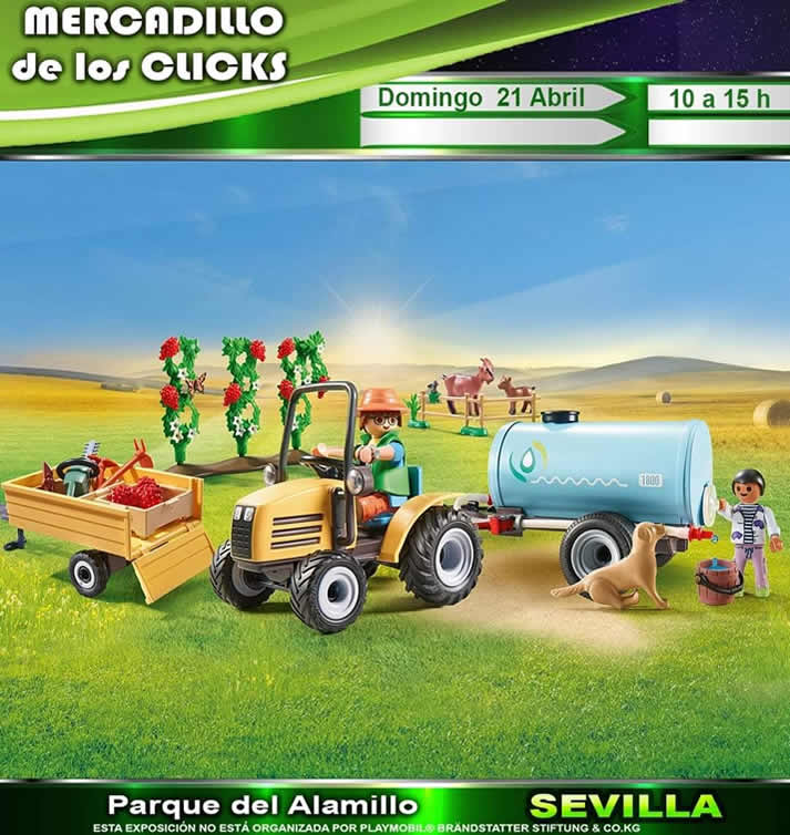 El mercadillo de clicks se instala el domingo 19 en el Parque del Alamillo