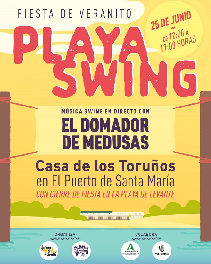 Los Toruños da la bienvenida al verano con una Fiesta Playa Swing el próximo 25 junio 