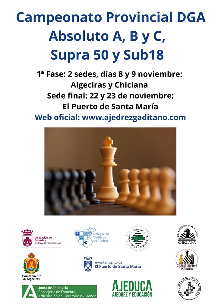  Los próximos sábado y domingo se celebra en Los Toruños la final del Campeonato Provincial de Ajedrez