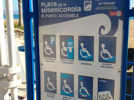 Señalización de servicios adaptados