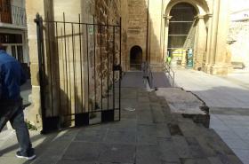 Ruinas de la Iglesia de Santa María. Acceso adaptado