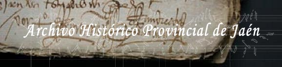 Bienvenido al Archivo Histórico Provincial de Jaén