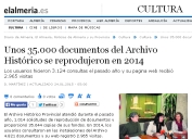 Archivo Almería balance 2014
