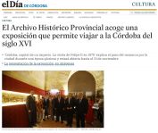 El Archivo Histórico Provincial acoge una exposición que permite viajar a la Córdoba del siglo XVI