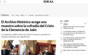 El Archivo Histórico acoge una muestra sobre la cofradía del Cristo de la Clemencia de Jaén
