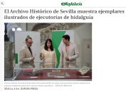 El Archivo Histórico de Sevilla muestra ejemplares ilustrados de ejecutorias de hidalguía