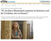 El Archivo Municipal contiene la historia real de Córdoba, sin versiones