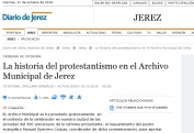La historia del protestantismo en el Archivo Municipal de Jerez