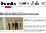 Ultiman las obras del archivo municipal - Guadix