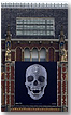 Cartel de la exposición "For the Love of God", de Damien Hirst en el Rijksmuseum de Amsterdam