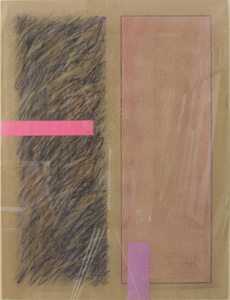 JUAN SUÁREZ. Sin ttulo, 1978. Tcnica mixta sobre papel. 80 x 60 cm