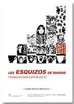 Portada del dossier documental de la exposición "Los esquizos de Madrid. Figuración madrileña de los setenta"