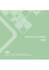 Memoria de actividades de 2012