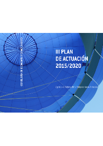 Plan de actuación 2015-2020