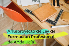 Anteproyecto de Ley de Formación Profesional de Andalucía