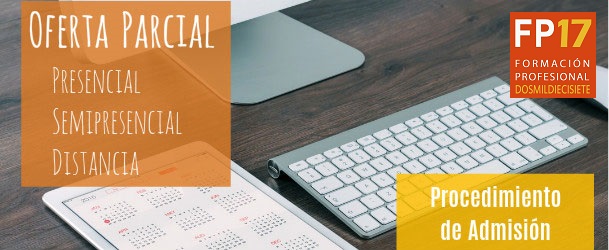 Escolarización oferta parcial 2017/18 Escolarización oferta parcial 2017/18