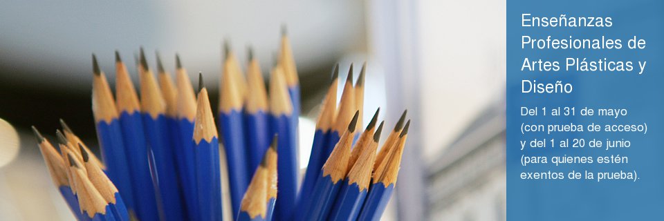 Escolarización artes plásticas y diseño