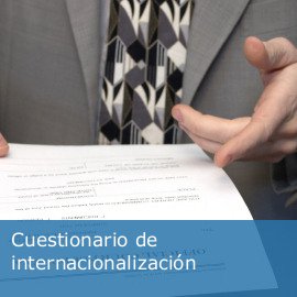 Cuestionario de internacionalización 