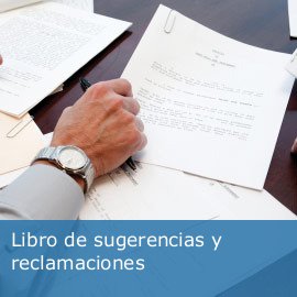 Libro de sugerencias y reclamaciones