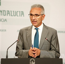 Miguel Ángel Vázquez, portavoz del Gobierno de la Junta