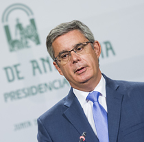 Juan Carlos Blanco, portavoz del Gobierno andaluz