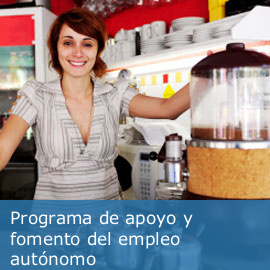 Programa de apoyo y fomento del empleo autónomo 