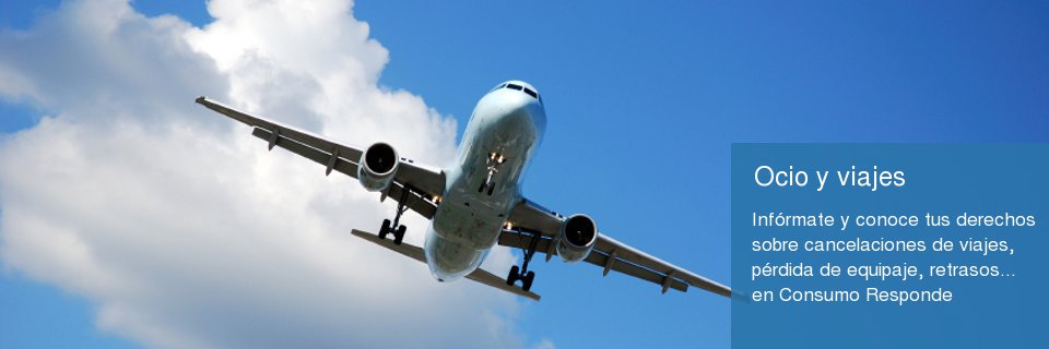 Consumo Responde sobre ocio y viajes