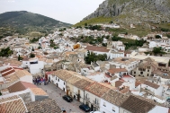 Vista del pueblo de Martos