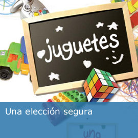 Juguetes: una elección segura