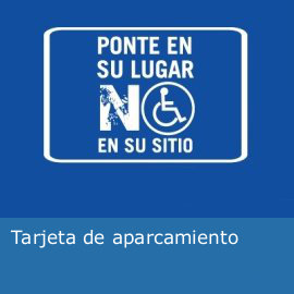 Tarjeta de aparcamiento