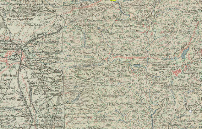Mapa Topográfico Nacional , escala 1:50.000. primera edición