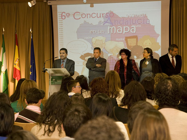 Entrega de premios del 6 Concurso Escolar "Andaluca en un mapa"