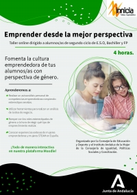 Andalucía fomenta el emprendimiento femenino frente a la brecha de género: solo el 2% de las chicas espera trabajar en el ámbito de las TIC