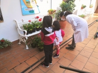 Los centros de acogida de Córdoba organizan un taller de jardinería por la Fiesta de los Patios con plantas donadas por el Botánico