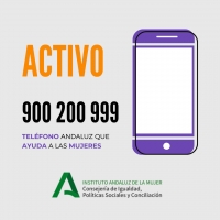 El Teléfono de Atención a las Mujeres de Andalucía recibe en abril el mayor número de llamadas desde su puesta en marcha con 3.815