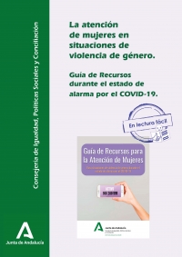 Igualdad adapta a lectura fácil la guía de recursos para víctimas de violencia de género elaborada por el IAM por la crisis del COVID-19