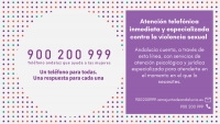 Atención 24 horas: más de 150 mujeres víctimas de violencia sexual reciben ayuda en Andalucía