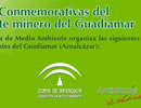 Detalle del cartel de las actividades conmemorativas del desastre minero del Guadiamar.