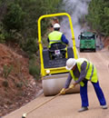 Arreglo de carreteras en el Parque Natural Sierras de Cazorla, Segura y Las Villas.