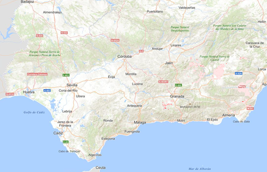 REDIAM. WMS-WFS HIC 1520 Vegetación gipsícola ibérica (Gypsophiletalia)(*)