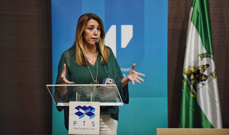 Intervención de Susana Díaz en la presentación del Proyecto Avanzado de Ciberseguridad en Andalucía
