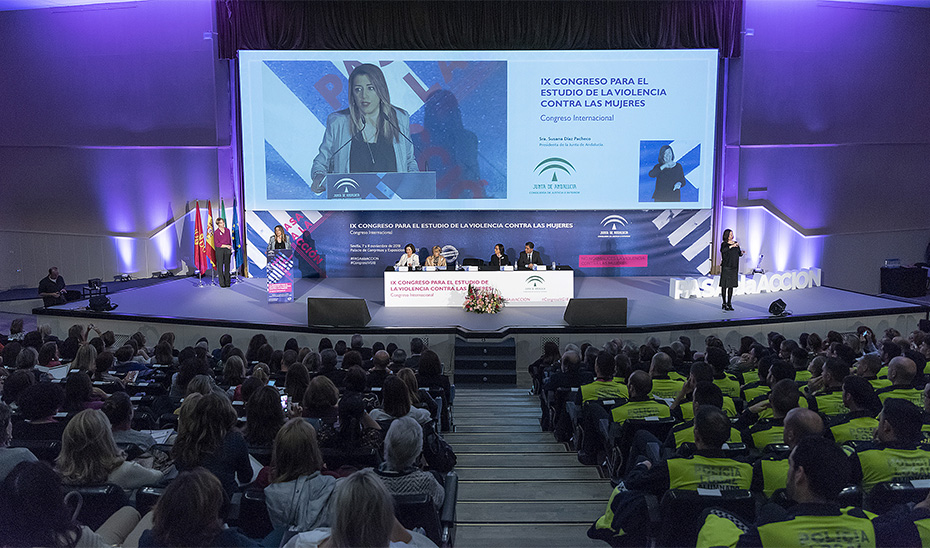 Díaz valora la cuantía para formación sobre violencia de género del Pacto de Estado