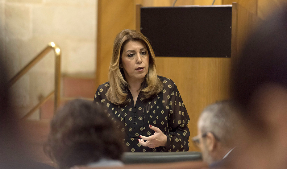 Díaz asegura que Andalucía garantizará por ley la subida del complemento a las pensiones mínimas, no contributivas y asistenciales