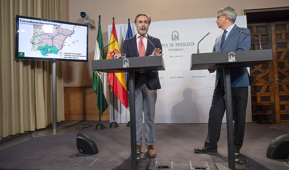 López confía en un "seguimiento profundo" de la UE sobre las inversiones de los corredores ferroviarios en Andalucía