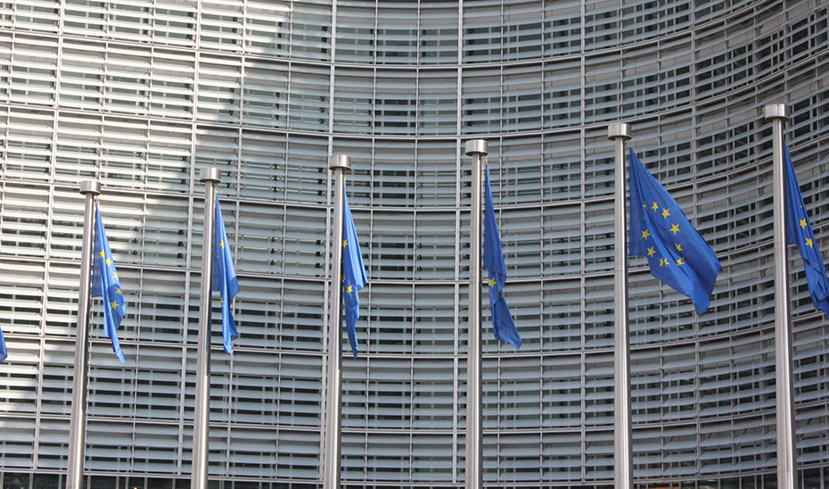 
			      Una de las sedes de la Unión Europea. 			    
			  