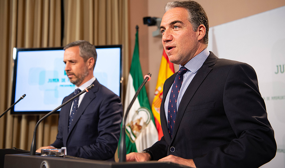 Bendodo explica la nueva estructura del Gobierno andaluz