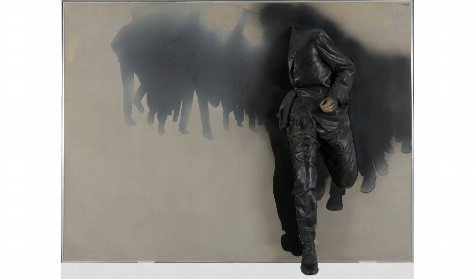 La escapada, de Rafael Canogar, 1971.